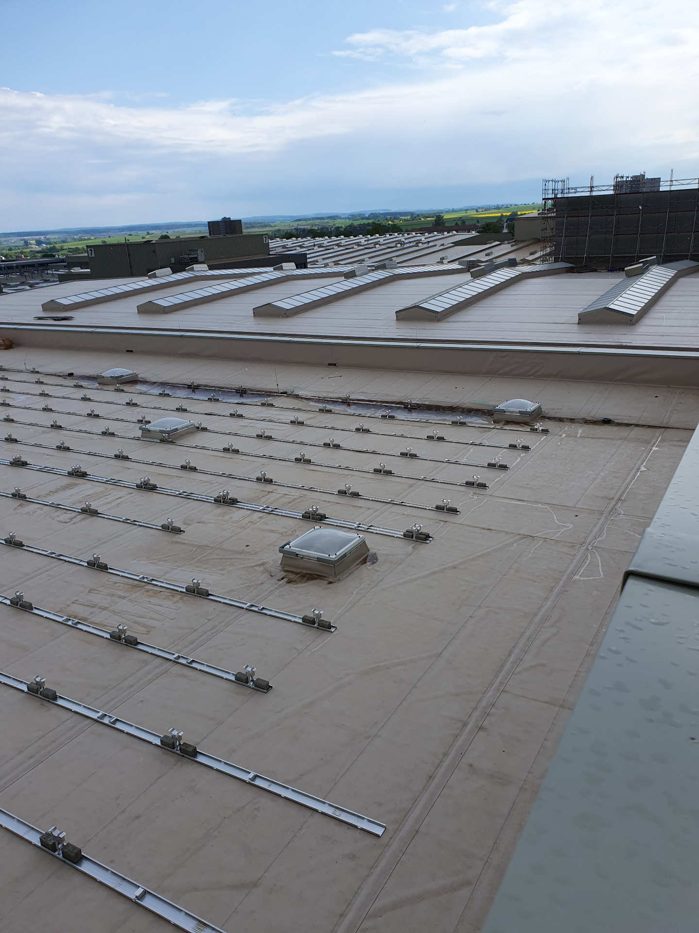 Unterkonstruktion für PV-Anlage